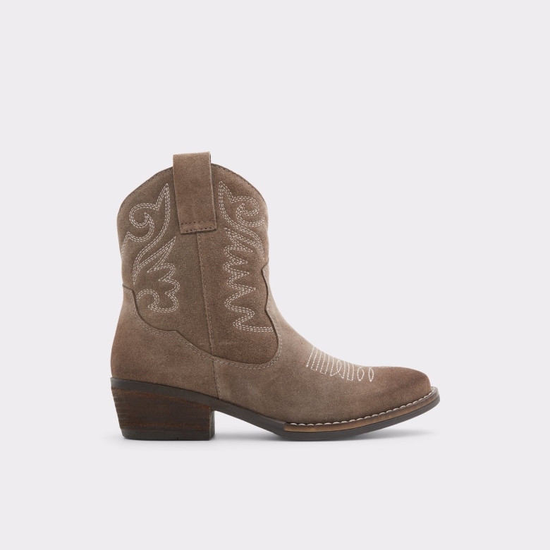 Bota Aldo Cinza Escuro Fashion Wayjar Western