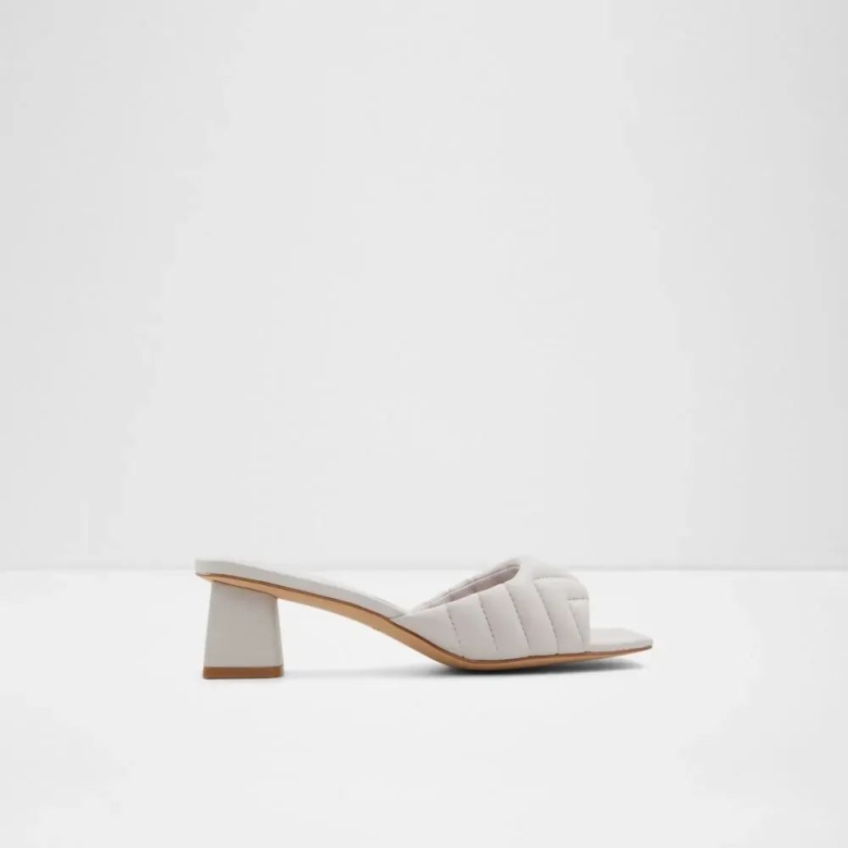 Aldo Fashion Celesta Women's Low Block Heel Sandal Other Grey